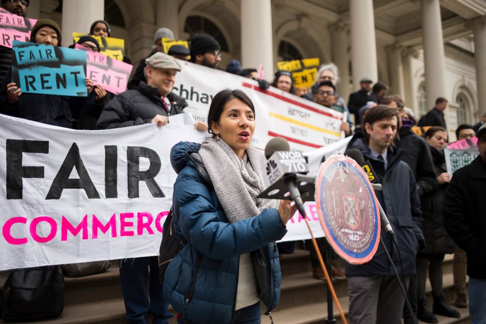 What is Commercial Rent Stabilization as proposed by Intro 93?