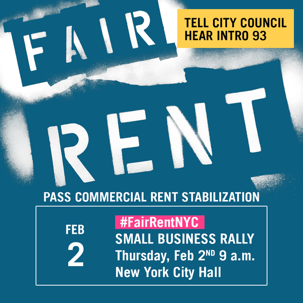 24 City Council Members Signed on the #FairRentNYC bill - Join us in Thanking these Small Business Heroes!